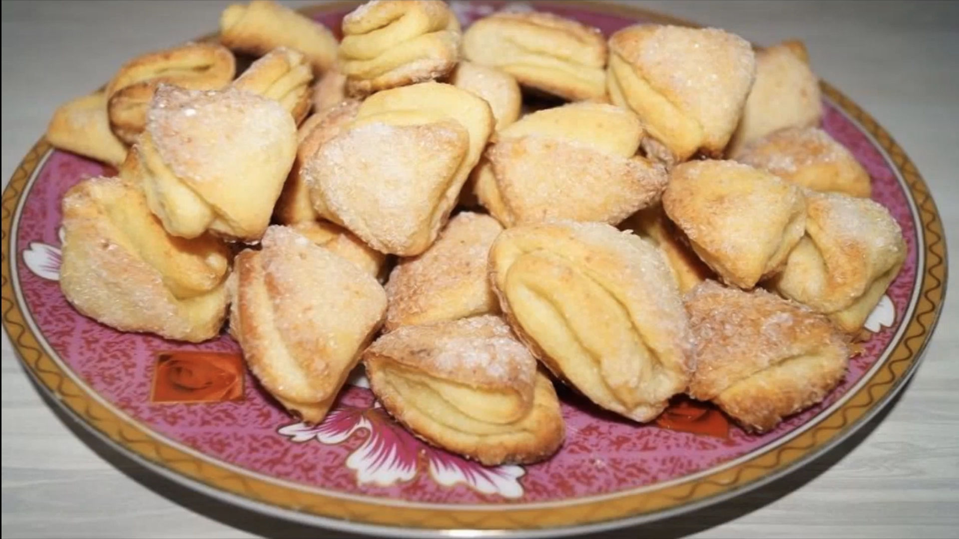 Творожное печенье треугольники.Просто,быстро и очень вкусно!