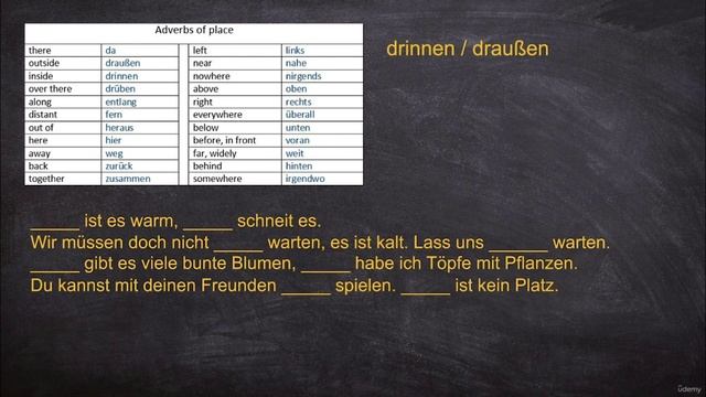 104 - Adverbs of Place