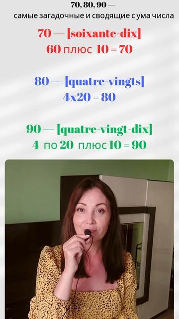 Французские числа цифры