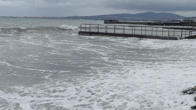 Январское море в Геленджике