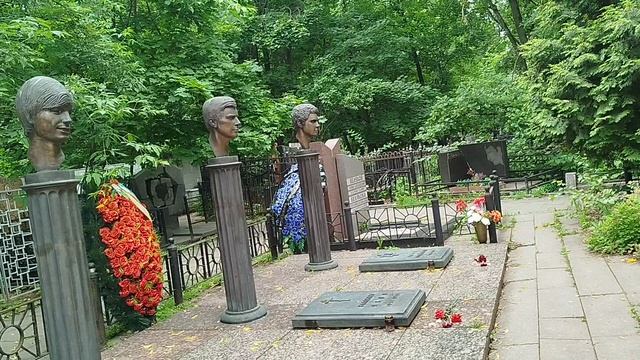 Ваганьковское кладбище. Открытый колубарий
