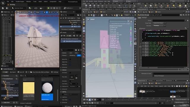 014_3. Assign the Unreal Engine Materials in HDA
