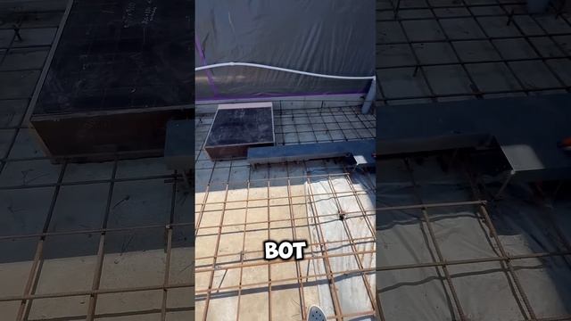 Бетон с отсевом,всё продумано #shorts #стройка #baustelle #бетон #двор #тротуарнаяплитка #дом #немцы
