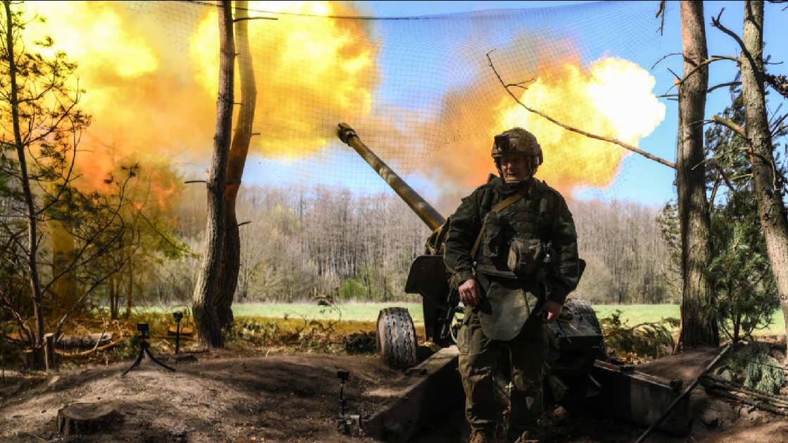 Артиллеристы ВС РФ уничтожили пикап с боевиками ВСУ в окрестностях Часова Яра