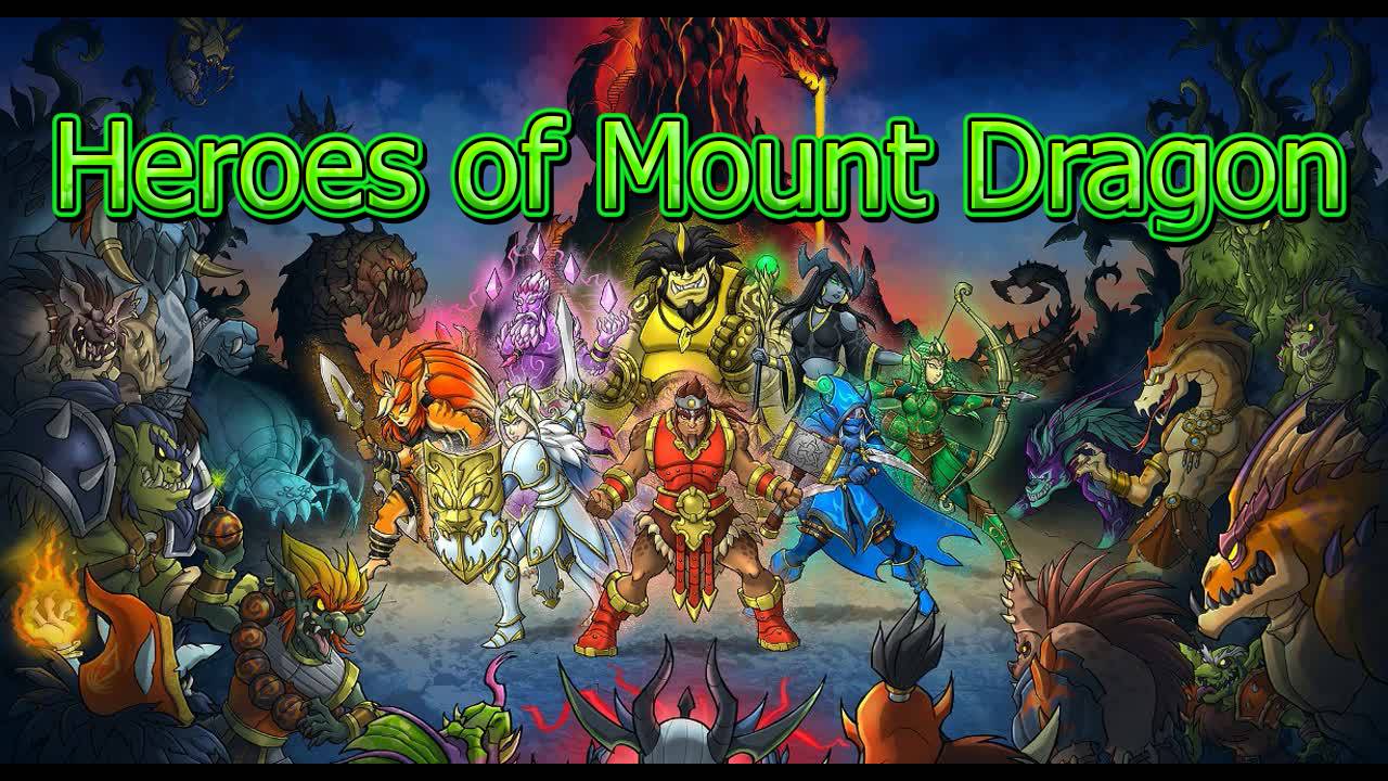 Heroes of Mount Dragon Первый взгляд!