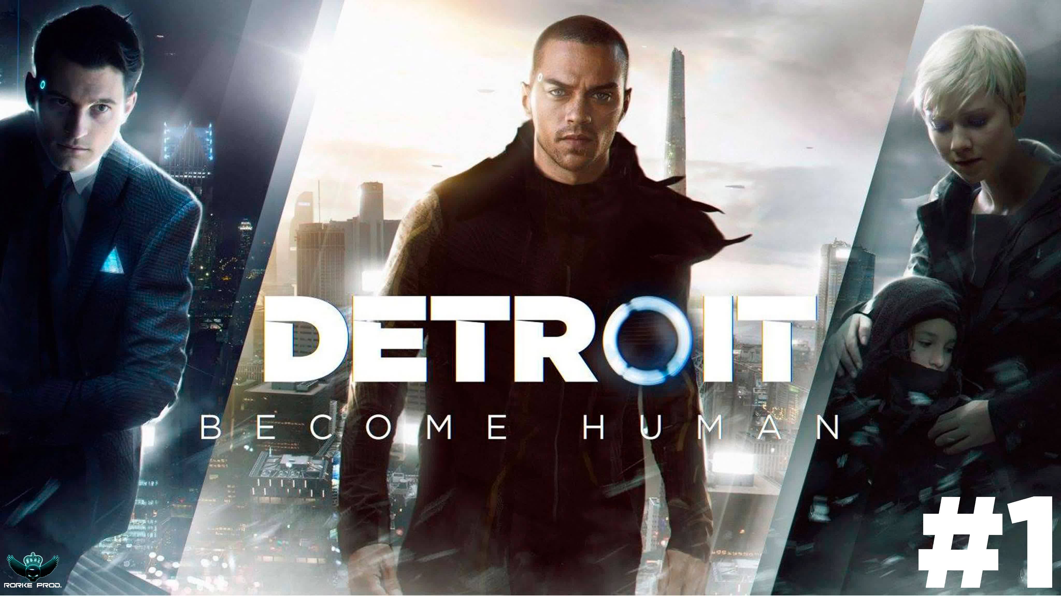 Detroit Become Human- Прохождение #1 (Что такое андроид?)
