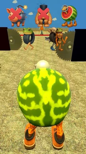 DRЫNDA [ ДРЫНДА ] - Игра с кальмарами Trap door 4 против итальянского Brainrot #gmod (1)