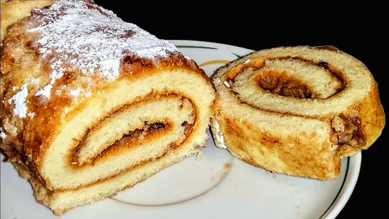 Бисквит который всегда получается! Простой рецепт вкусного рулета.