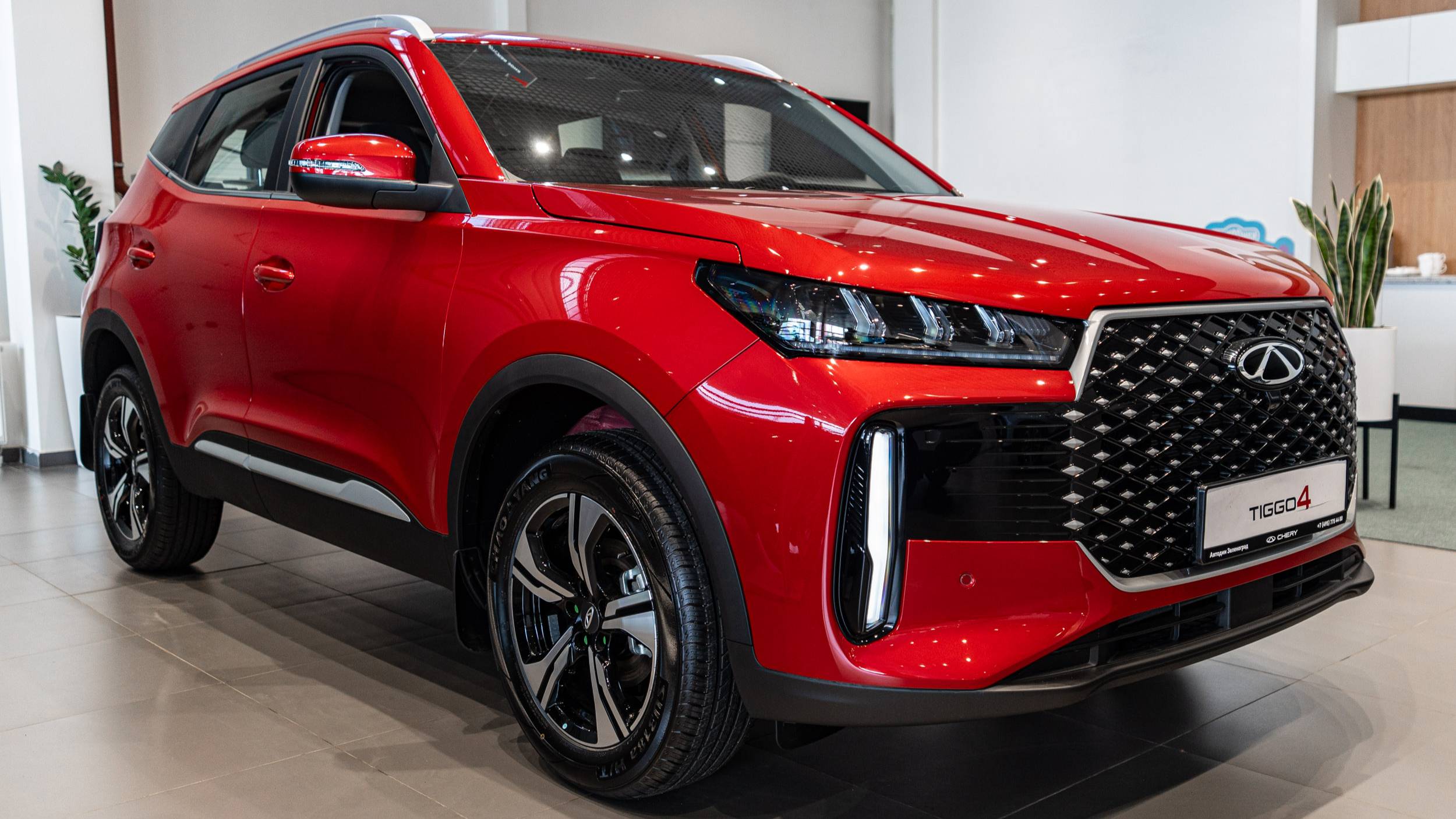 CHERY TIGGO 4 (Active) Огненный красный