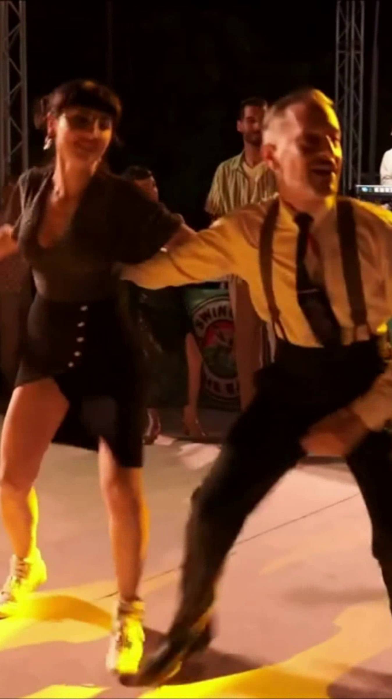 Amazing dance teachers Nils & Bianca presentation Swing (4) #shorts Swing Greece #dance