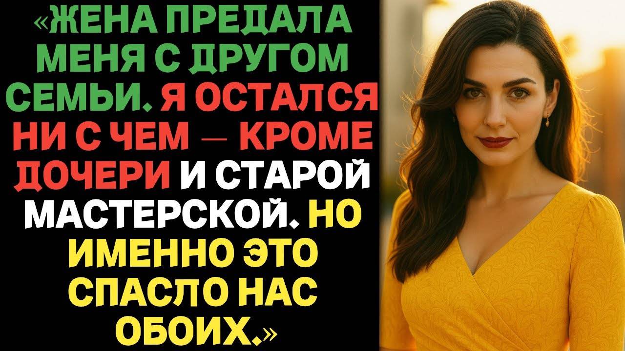«Когда жена предала, я потерял всё. Но предательство открыло мне главное: кого держать за руку