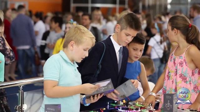 Обучающиеся ГБОУ Школа №2065 на Московском международном форуме  Город образования !