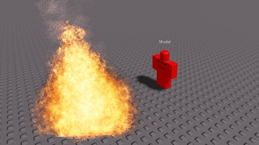 КАК СДЕЛАТЬ ОГОНЬ В РОБЛОКС???