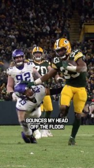 Aaron Jones gave Cam Bynum his 'Welcome to the NFL Moment' #top100