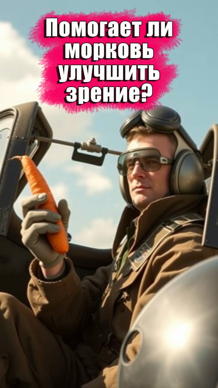 Правда ли морковь улучшает зрение?
