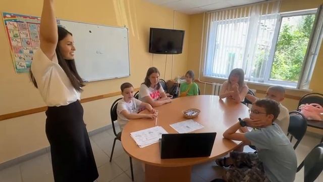 Репортаж о городском лагере Дзержинского филиала 08.07.2025г.