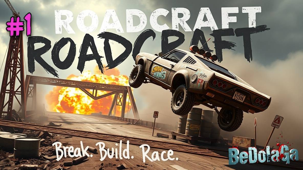 RoadCraft #1 — Ломай, Строй, Гоняй! Полный Обзор на Русском