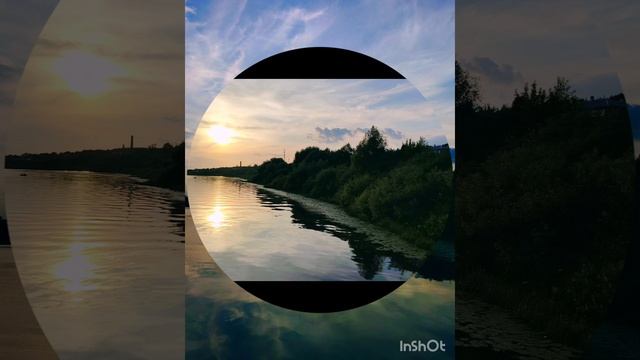 вечерняя прогулка на реке ( 7 июля)