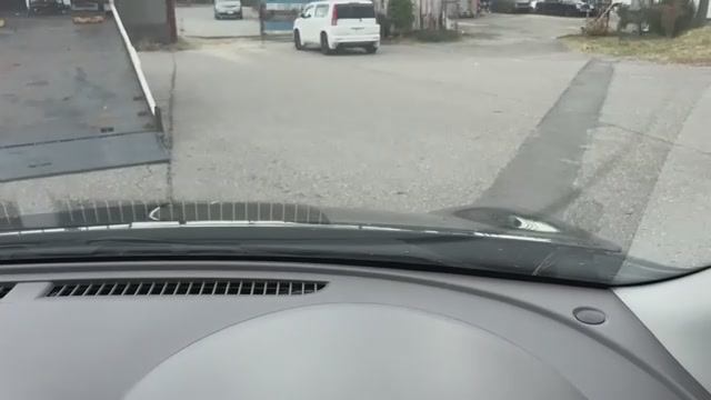 Первый выезд после ремонта Nissan March в Японии