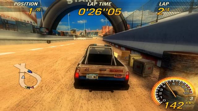Flatout 2 Figure Of Eight 1 попытка