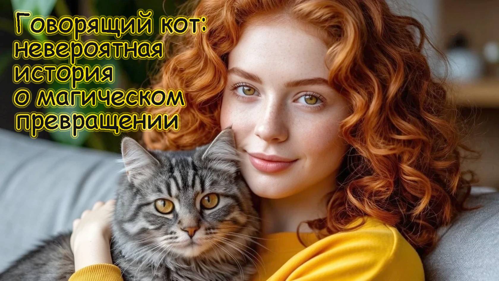 Говорящий кот: невероятная история о магическом превращении аудио рассказ