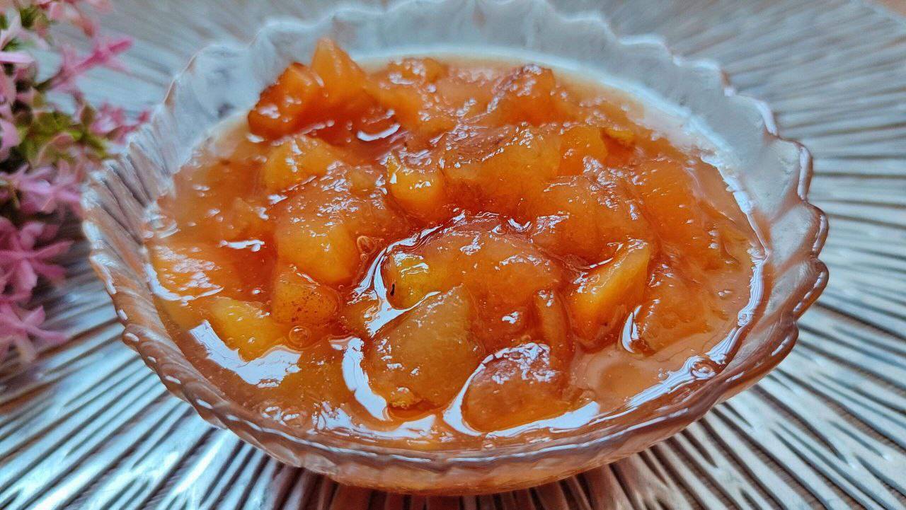 Ароматное варенье из айвы. Очень вкусно и полезно