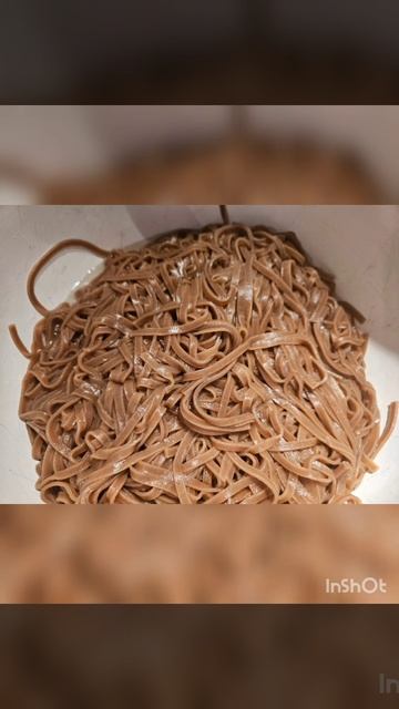 Удон с гречневой лапшой