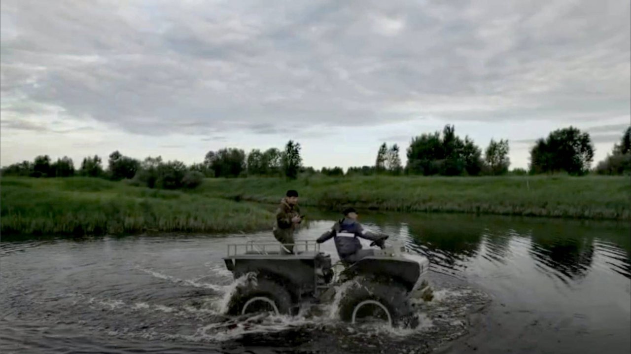 ВЕДЕХОД Ураган обзор караката и тест драйв по пересечнке.