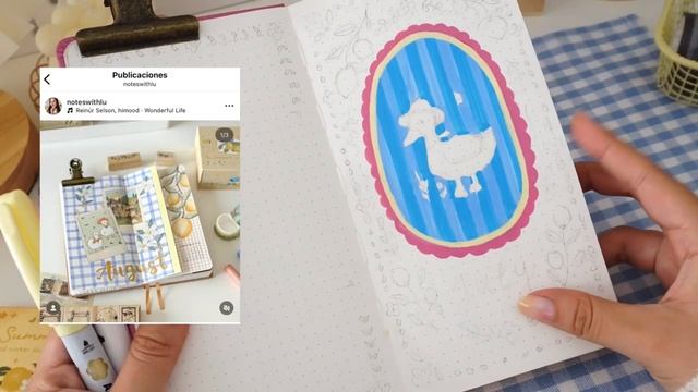 Planea conmigo | Bullet Journal July 2025 🍋