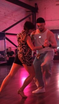 Street Tango. Павел Собирай и Сабрина Амучастеги.