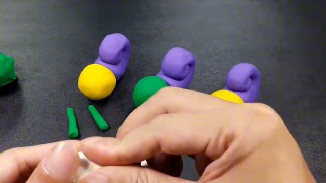 Игрушки для изготовления улиток из полимерной глины