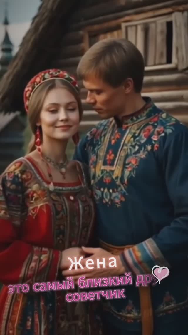 ❤️ Жена — это самый близкий друг и советчик!