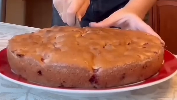 Вкусный ПИРОГ за 5 минут...🥧🍒😋    Рецепт в описании ✍️