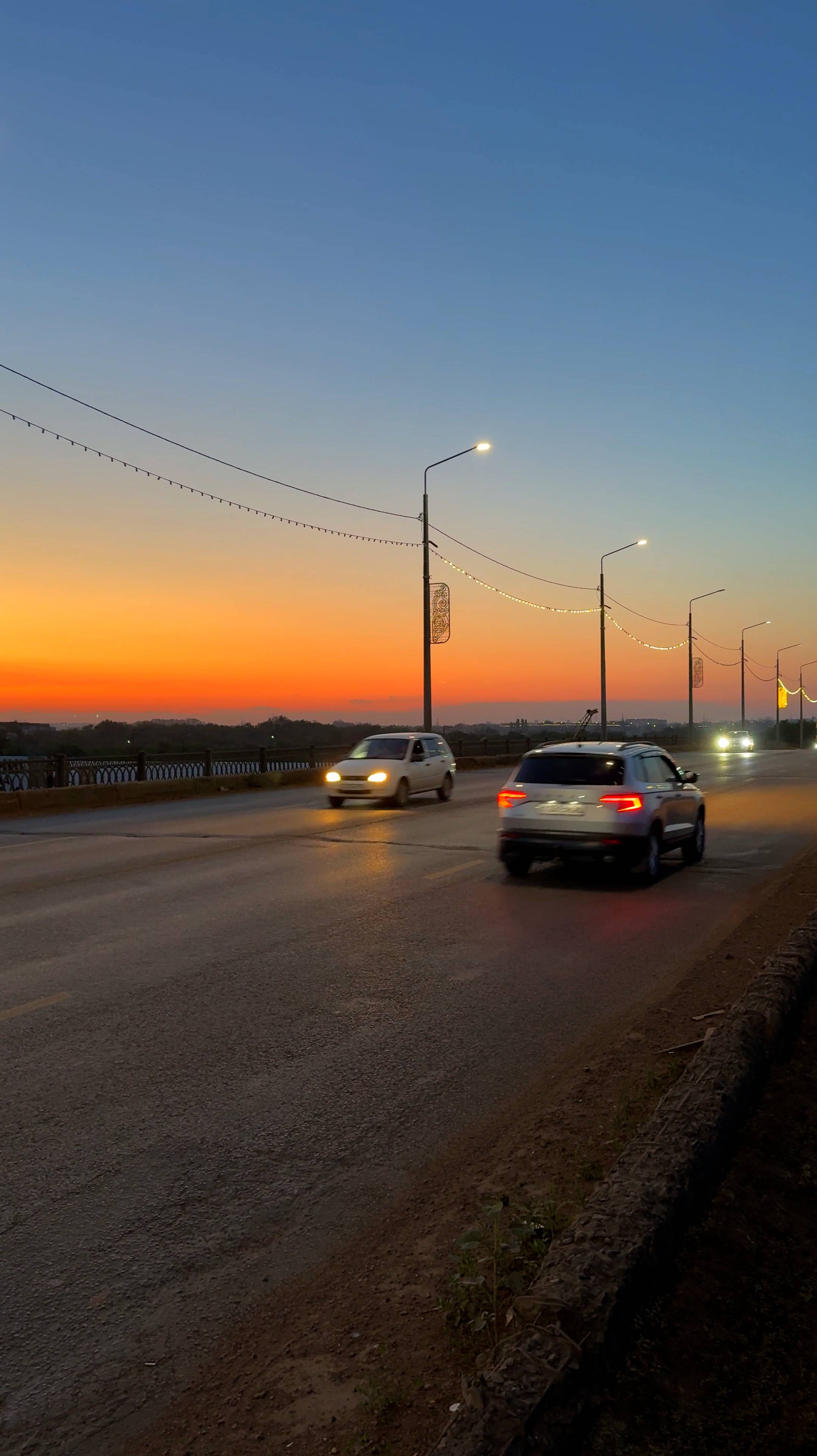 #Панорама Оренбурга - #Транспортная #развязка улиц Донгузская и Беляевская / #оренбург #мост