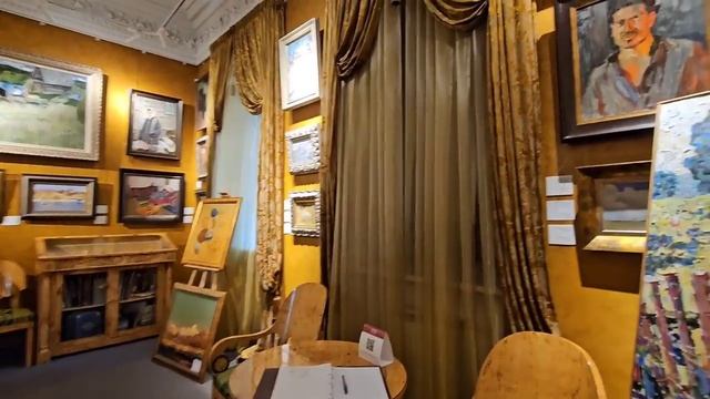 Встреча с Мией. Музей живописи. Выставка современных художников.