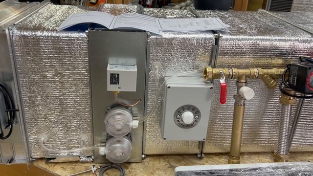 Приточная установка с водяным нагревом воздуха Nefedtorg