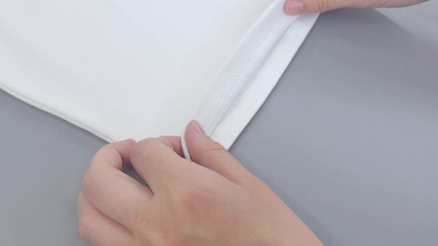 Белый женский топ-майка в рубчик Indefini
5034TDJ