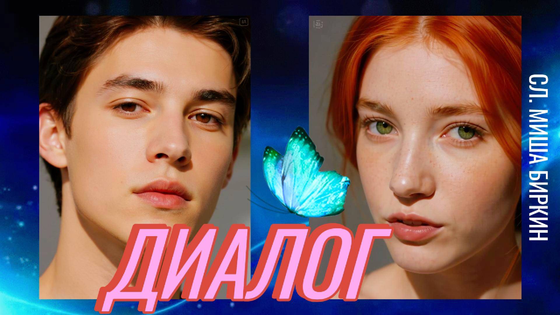 💙 ДИАЛОГ | Минималистичный клип о близости и словах глазами автор Миша Биркин