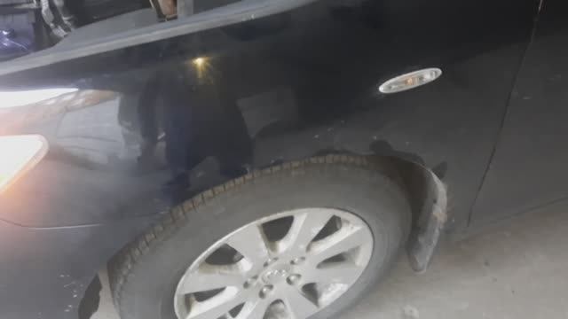 Тойота Камри 2007 приехала на кузовной ремонт