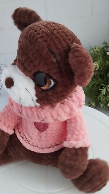 КОШЕЧКА. МЯГКАЯ ИГРУШКА РУЧНОЙ РАБОТЫ