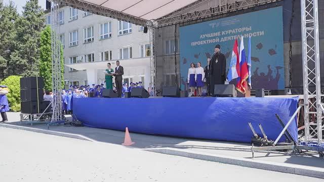 Сюжет. Слово епископа Нестора на выпуске ТГУ и посещение Татианинского храма