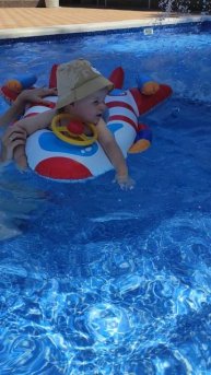 Классный детский бассейн с подогревом в Осинках!