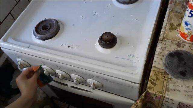 Как отмыть газовую плиту
