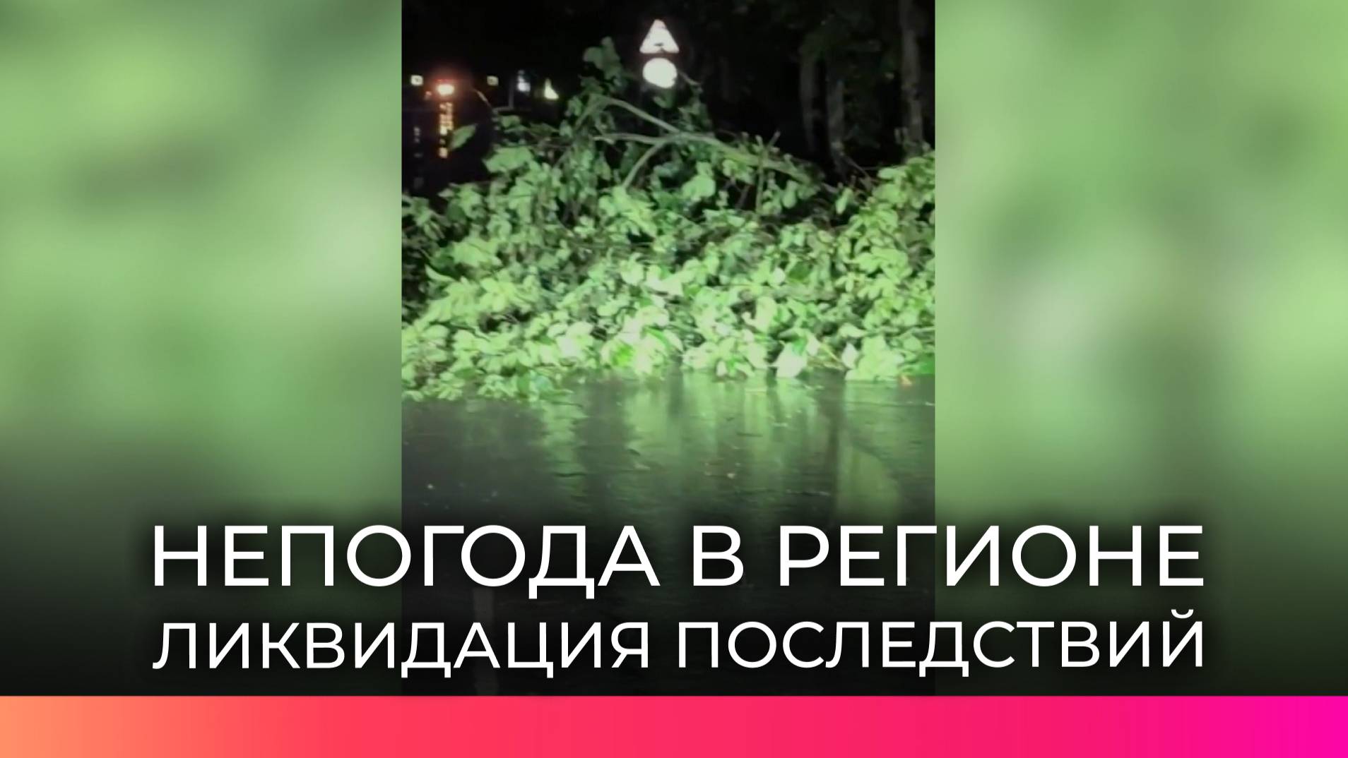 Гроза и шквалистый ветер обесточили сотни населённых пунктов в регионе
