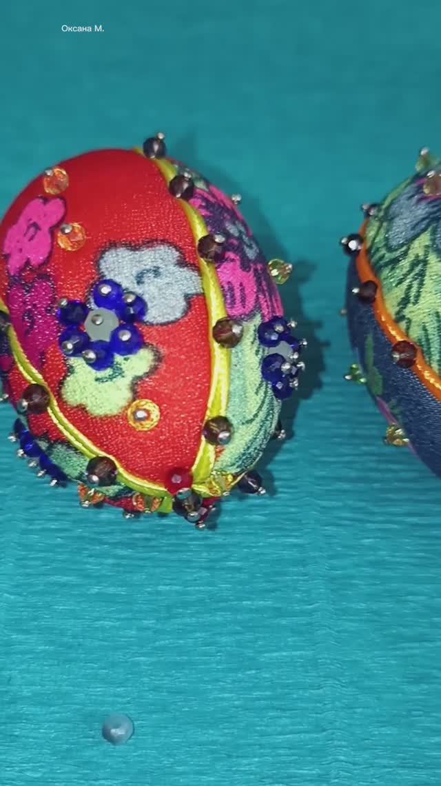 Пасхальные декоративные яйца
