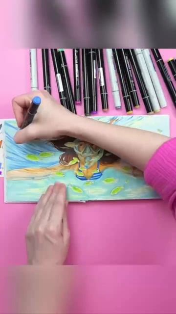 🐠 Третий урок марафона «Морской сезон 3.0» уже ждет вас!
Смотрите и рисуйте с удовольствием 🧡