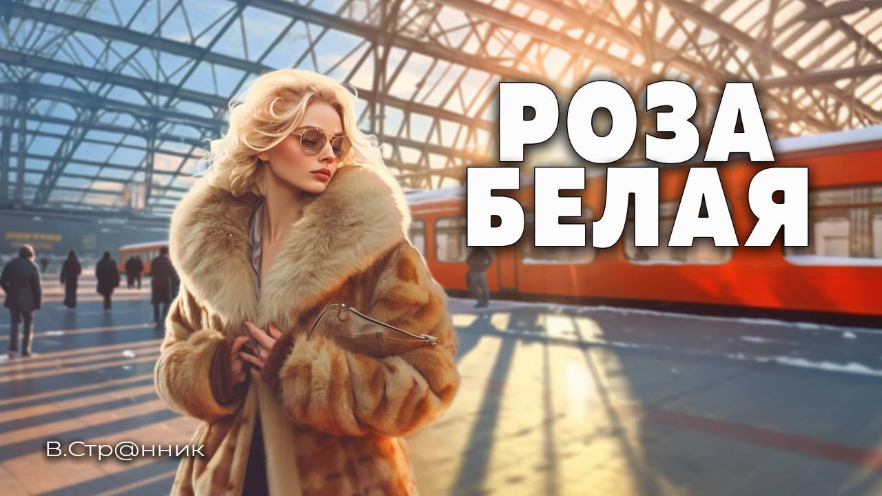 Роза белая - видео