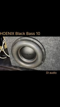 Сабвуфер PHOENIX Black Bass 10