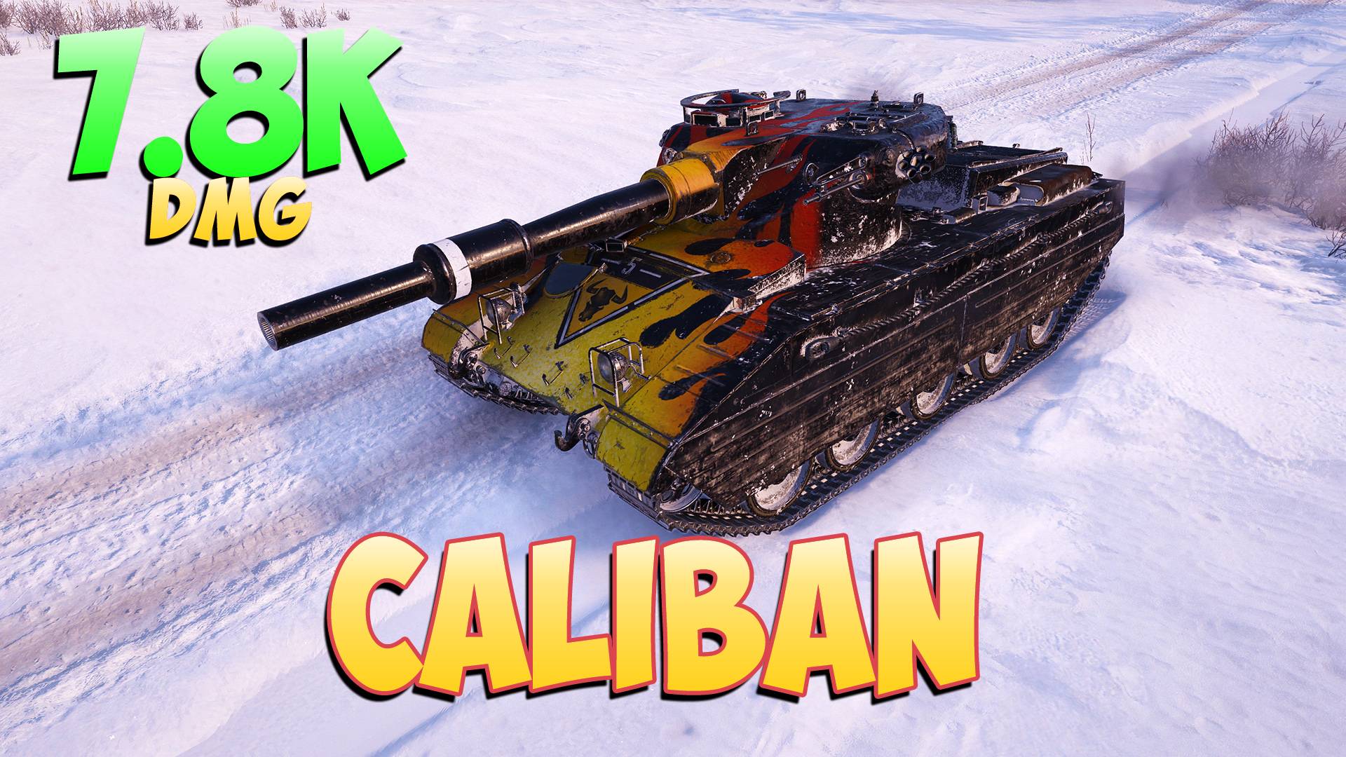 Caliban • Невероятный! - 7 Фрагов 7.8K Урона • Мир Танков