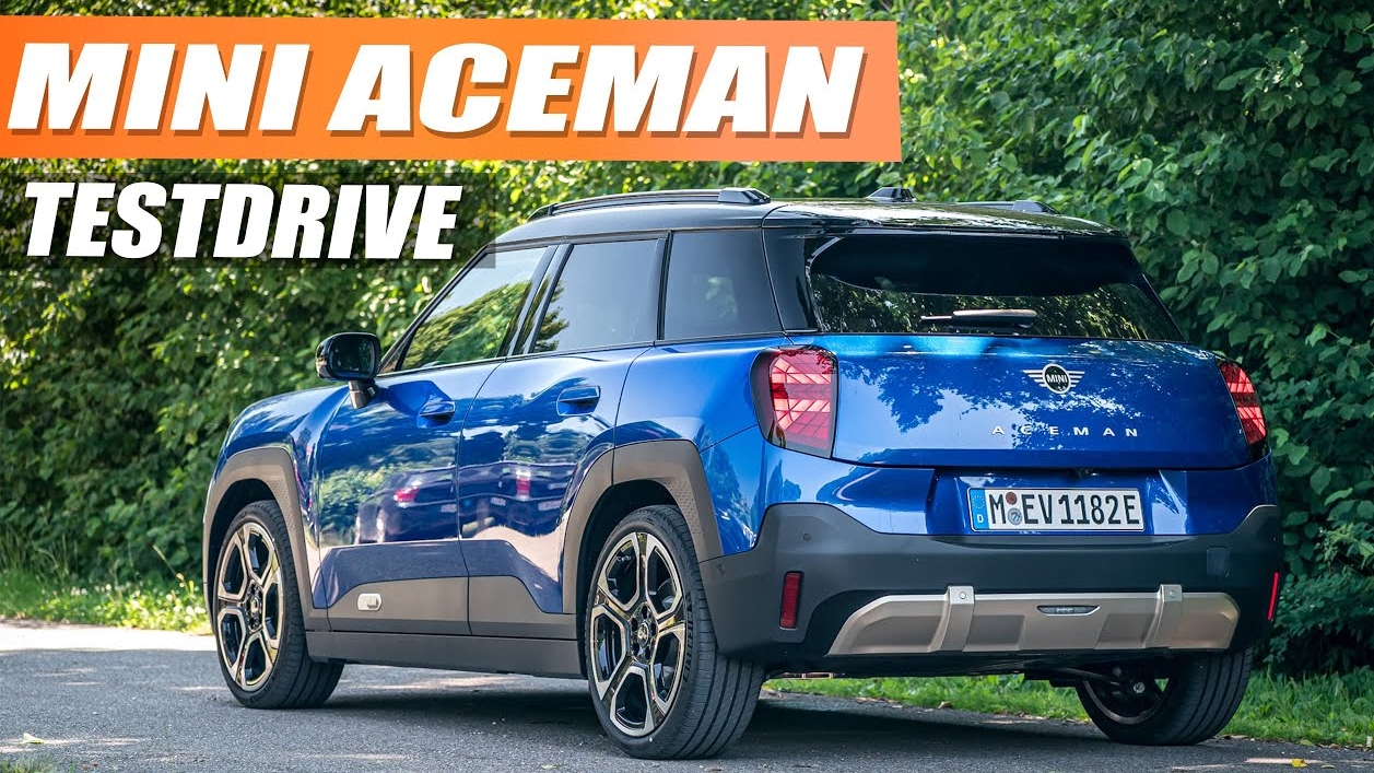 Mini Aceman - электричка за 40.000 €. Обзор и тест драйв